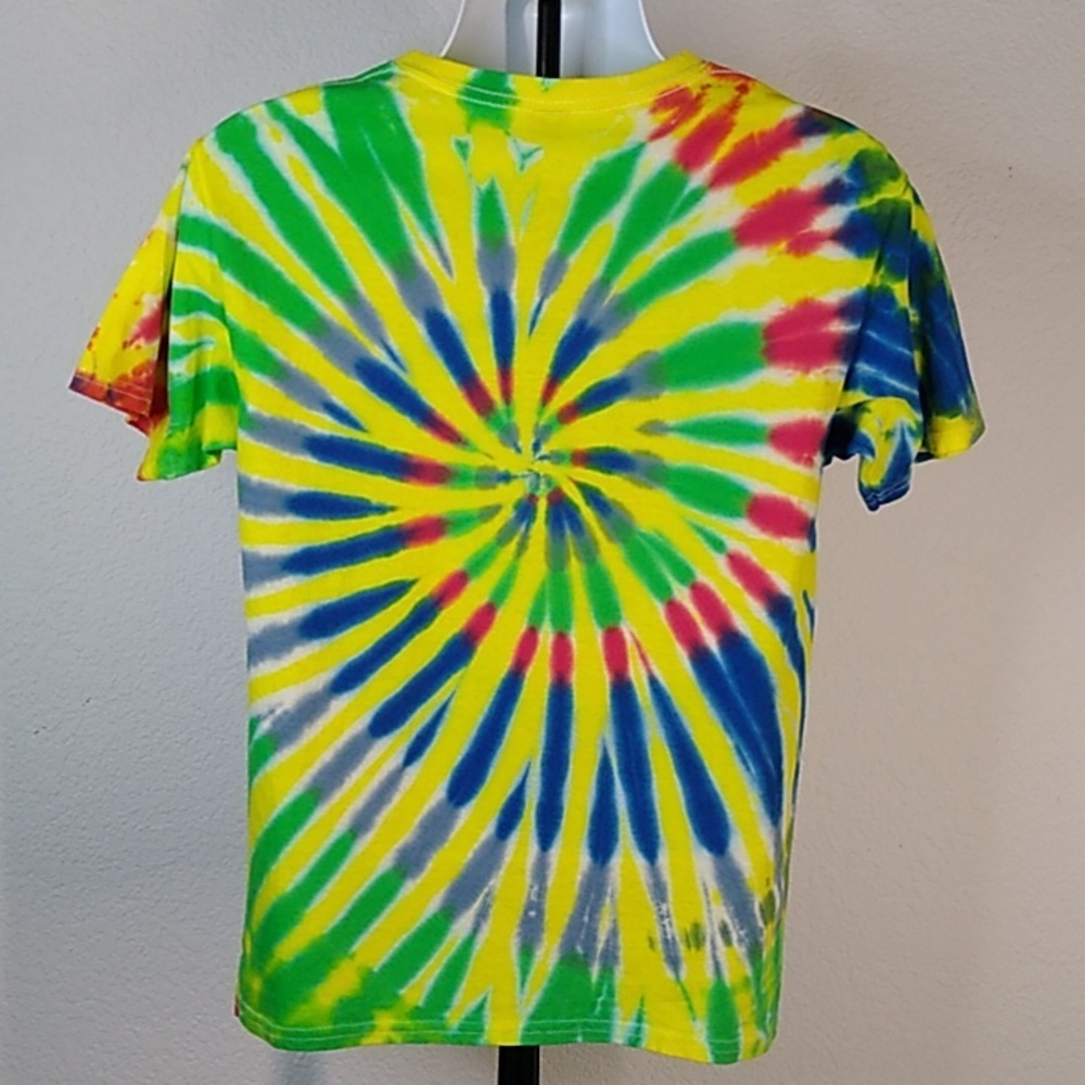 New Colorful Tie-Dye Kids T-Shirt - Picture 3 of 5